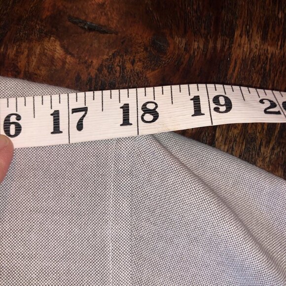 Land’s End Grey Oxford Sz.20-22 - Picture 3 of 13